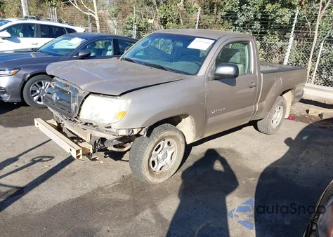 2007 Toyota Tacoma from USA, damaged, VIN 5TENX22N67Z352144